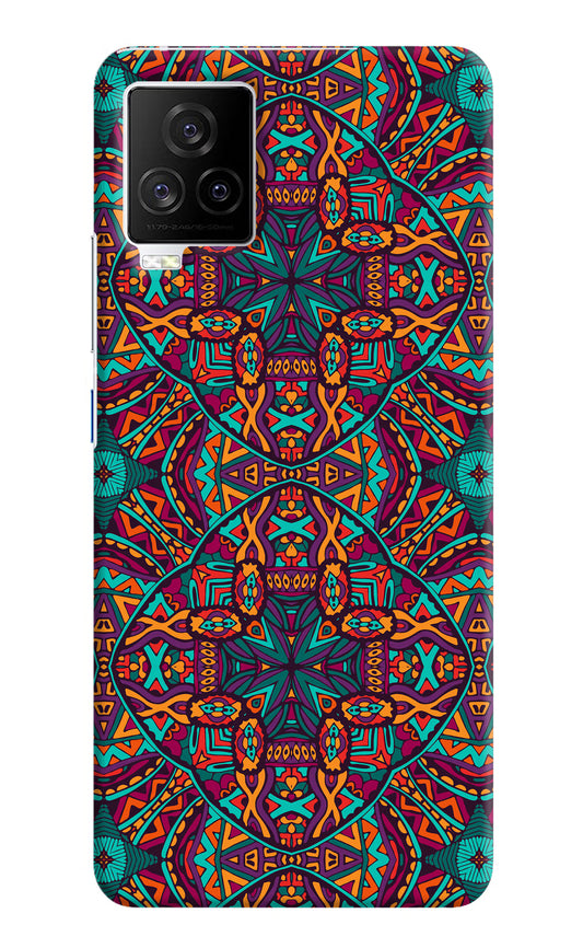 Colour Mandala iQOO 7 Legend 5G Hard Case Back Cover by Casekaro
