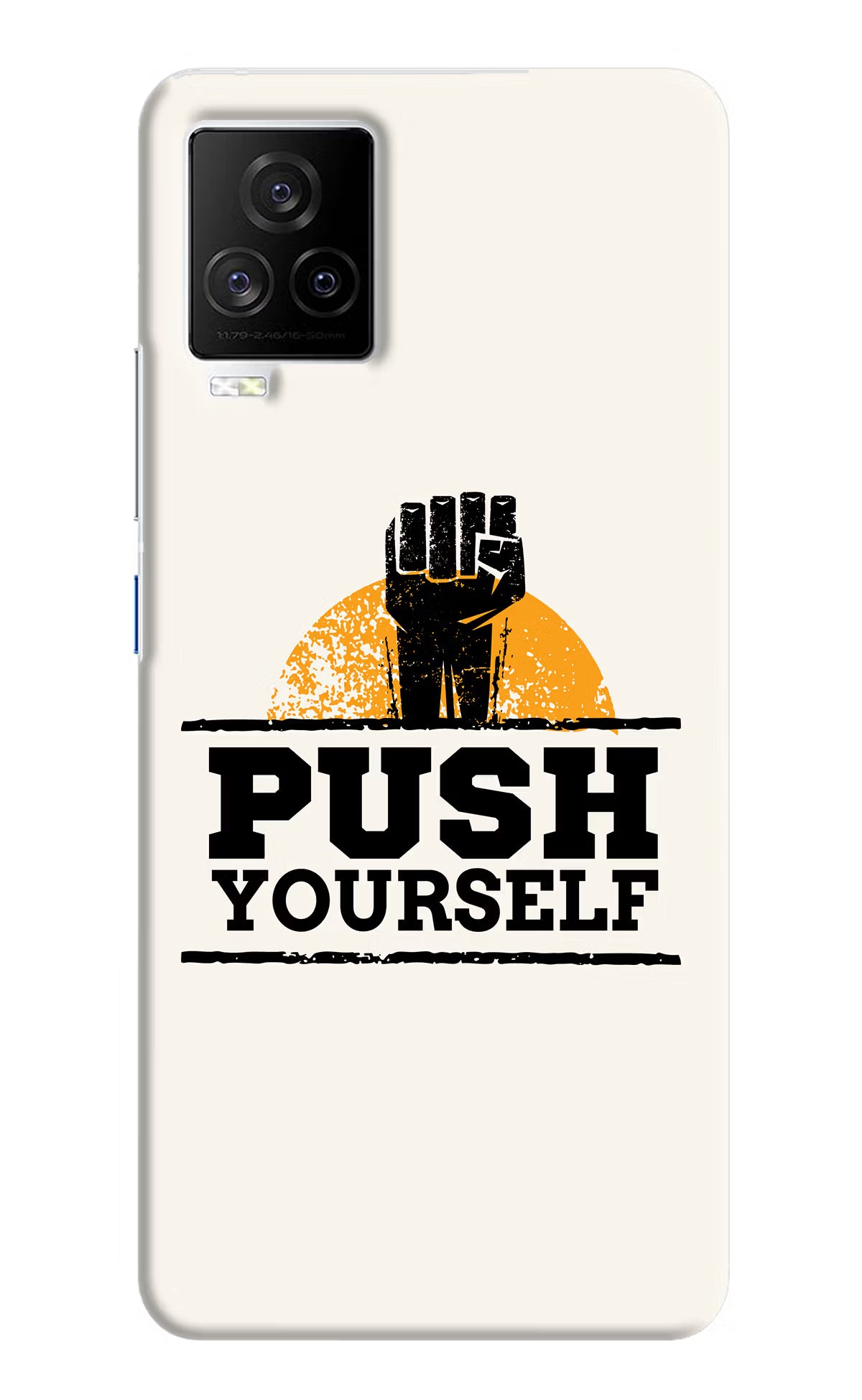 Push Yourself iQOO 7 Legend 5G Hard Case Back Cover by Casekaro