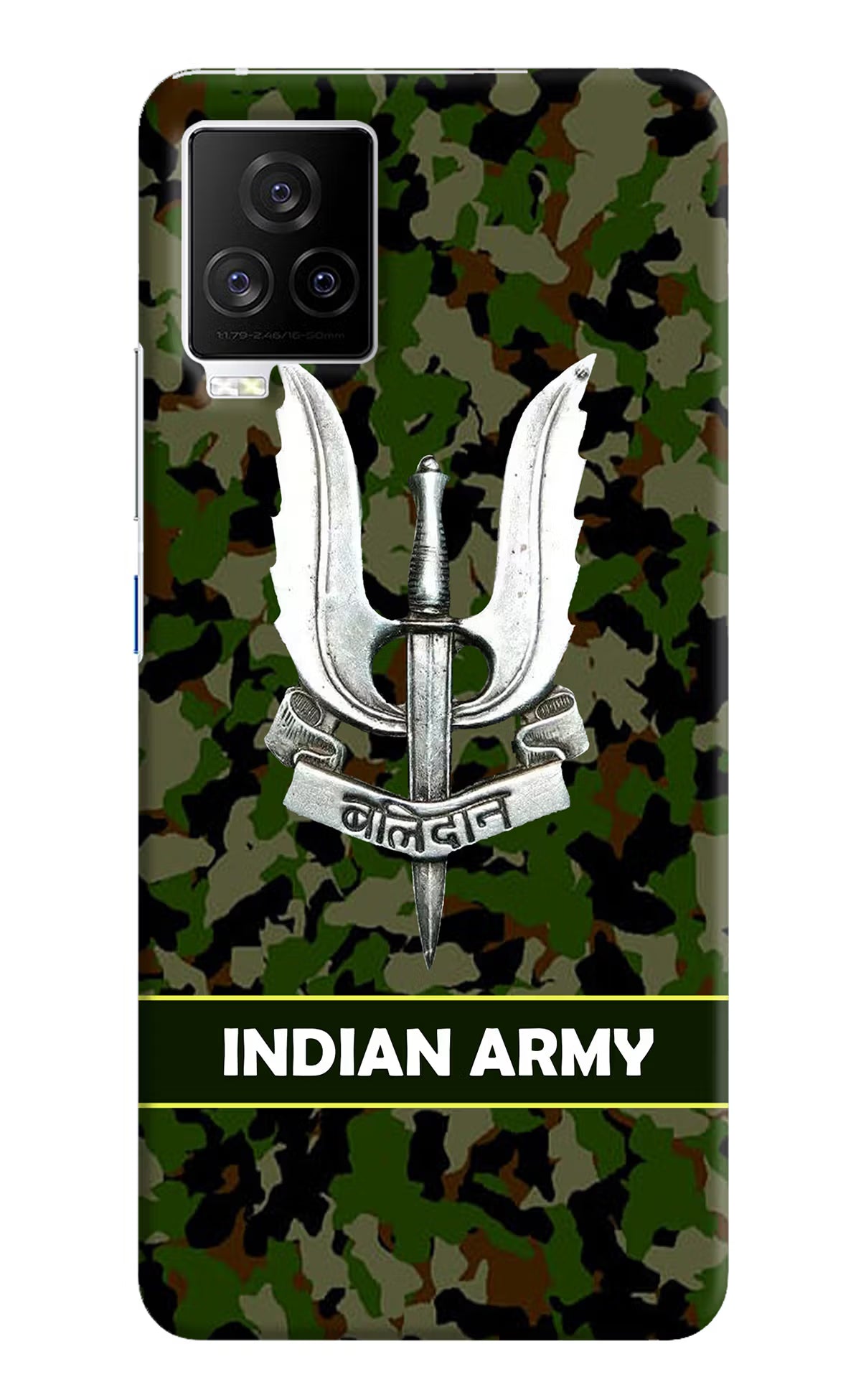 Balidan Indian Logo iQOO 7 Legend 5G Hard Case Back Cover by Casekaro