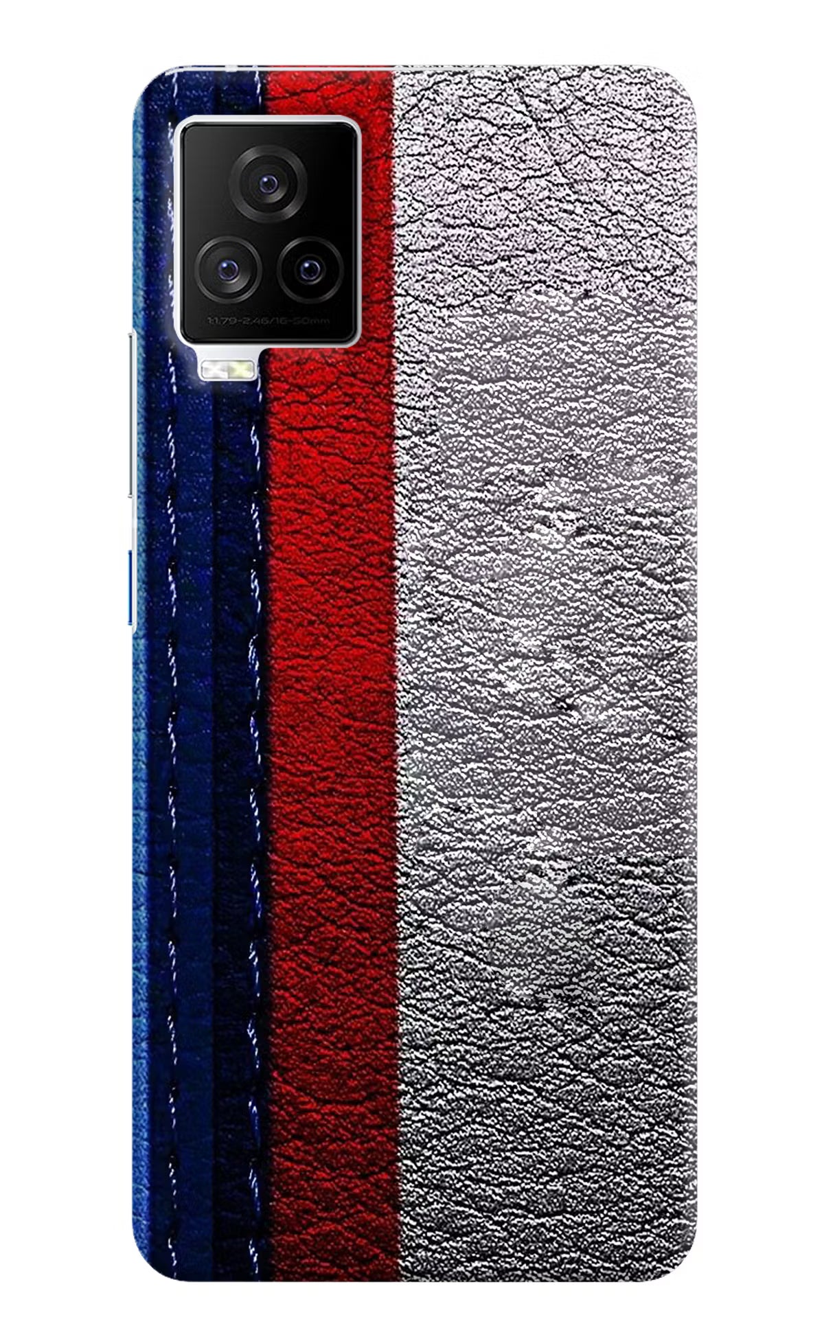 BMW Stripes iQOO 7 Legend 5G Hard Case Back Cover by Casekaro