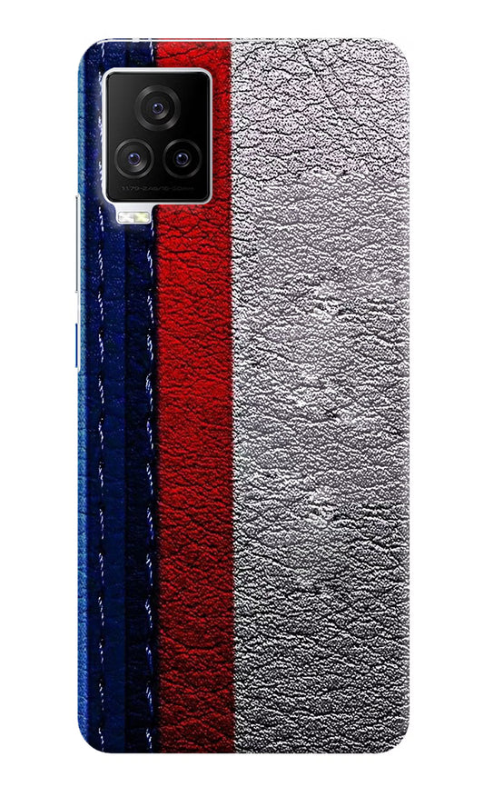 BMW Stripes iQOO 7 Legend 5G Hard Case Back Cover by Casekaro