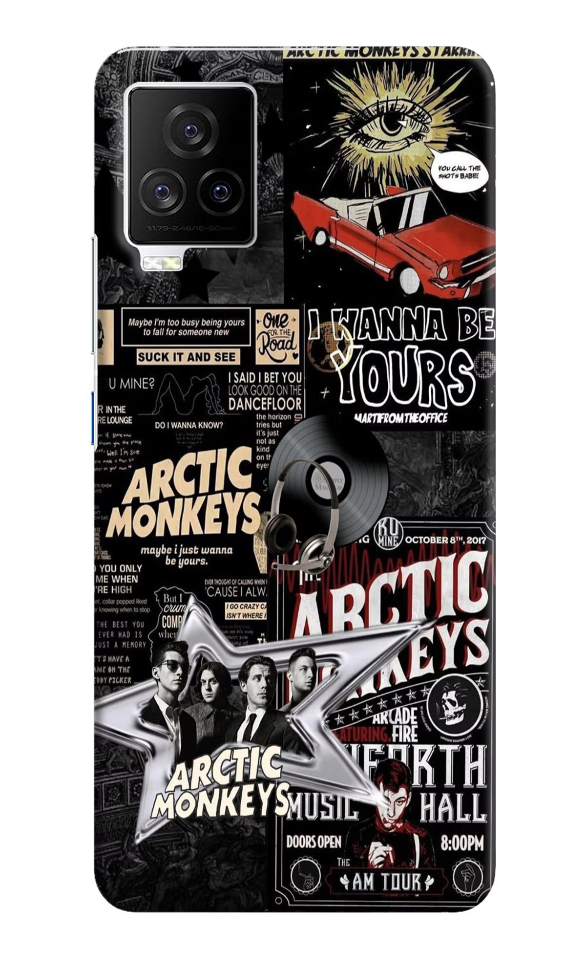 Arctic Monkeys iQOO 7 Legend 5G Hard Case Back Cover by Casekaro