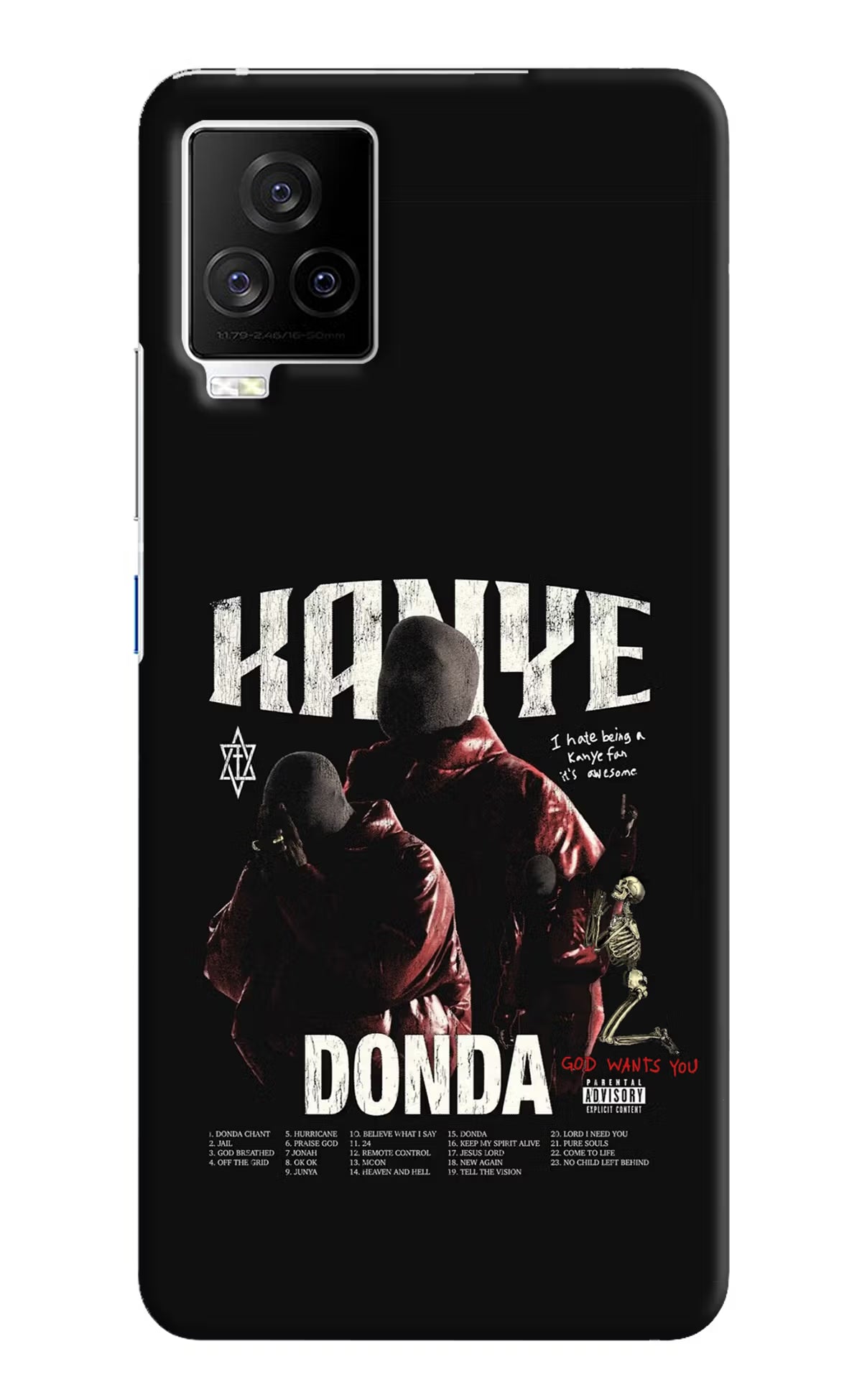 Donda Kanye West iQOO 7 Legend 5G Hard Case Back Cover by Casekaro