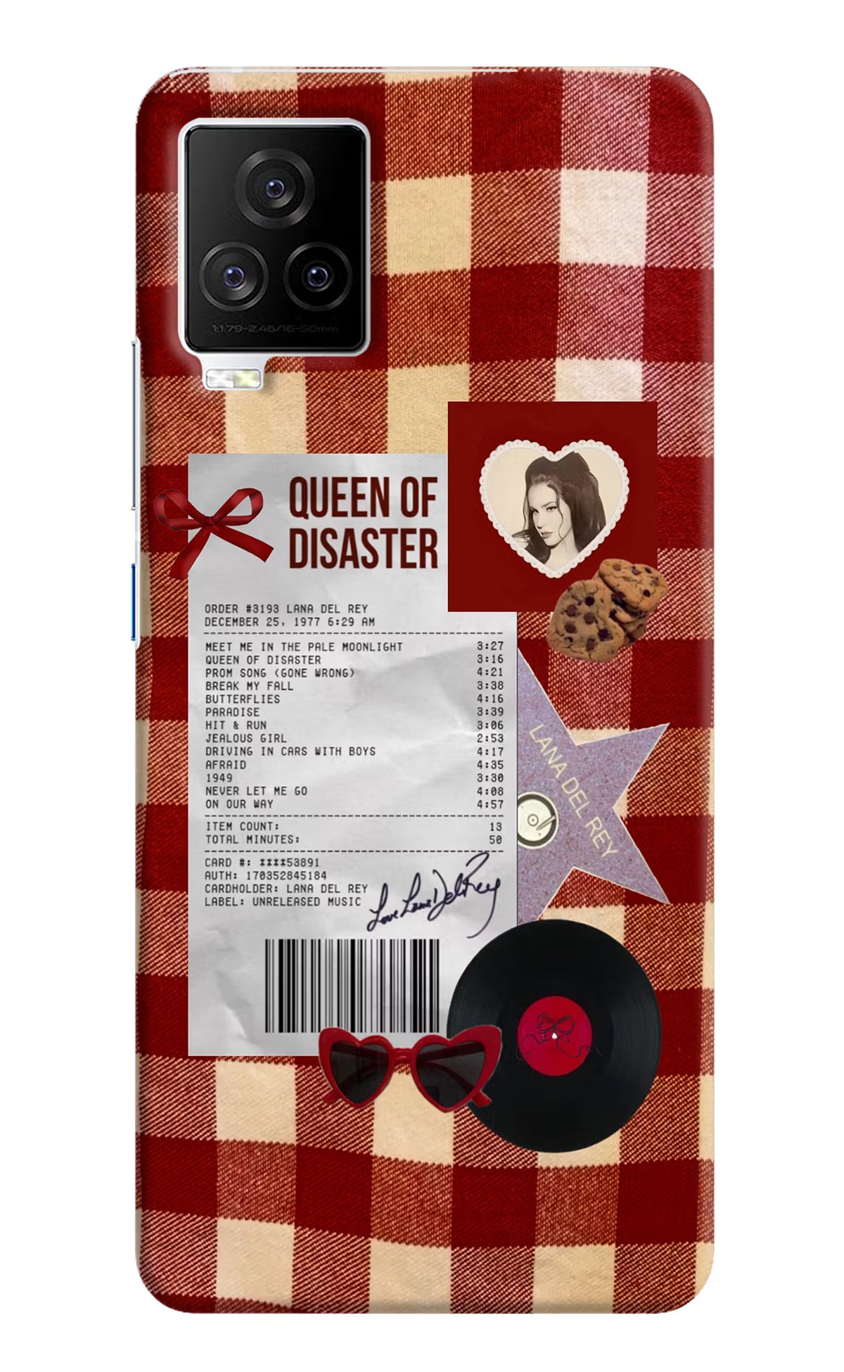 Queen of Disaster iQOO 7 Legend 5G Hard Case Back Cover by Casekaro