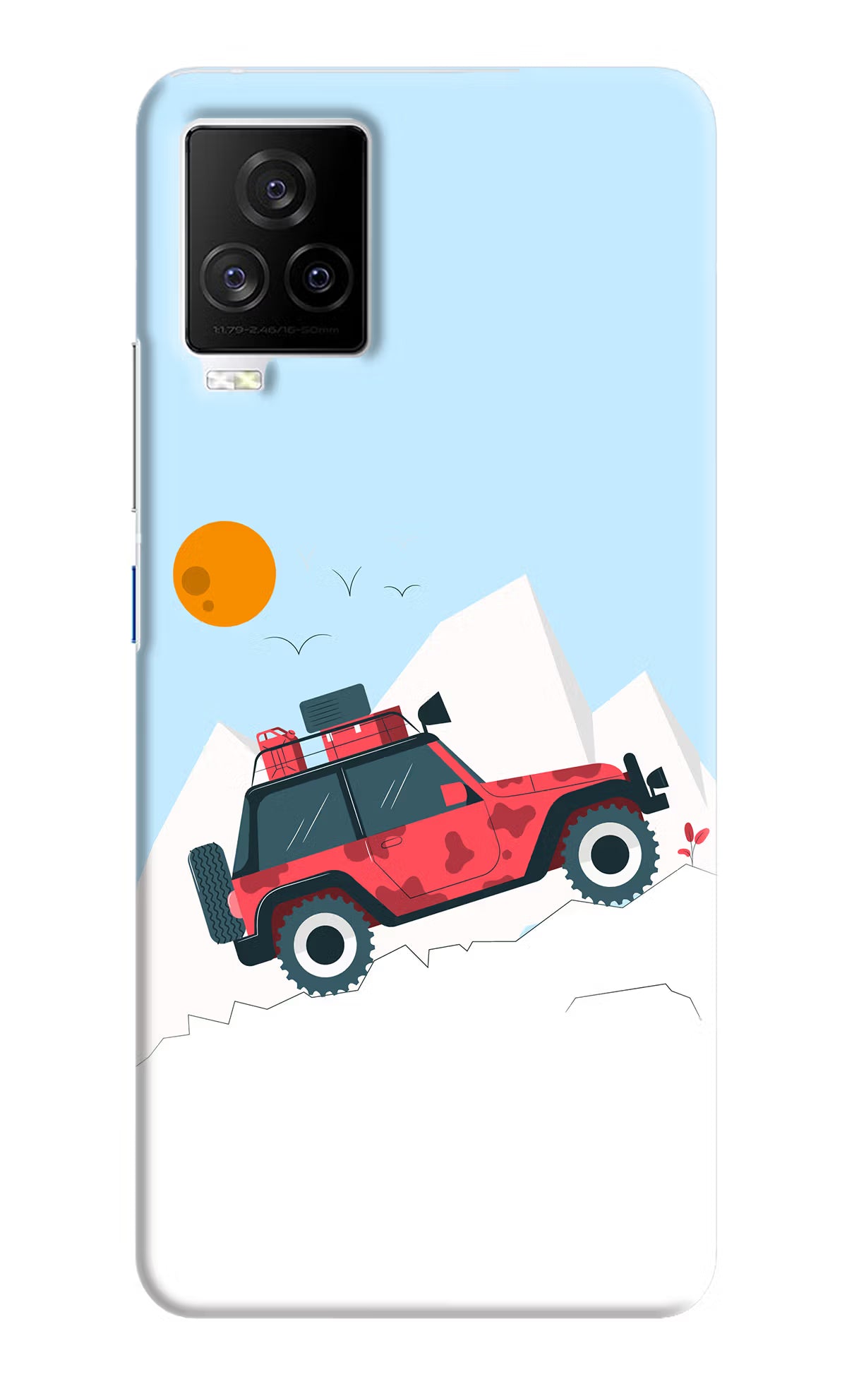 Mountain Trail Beast iQOO 7 Legend 5G Hard Case Back Cover by Casekaro