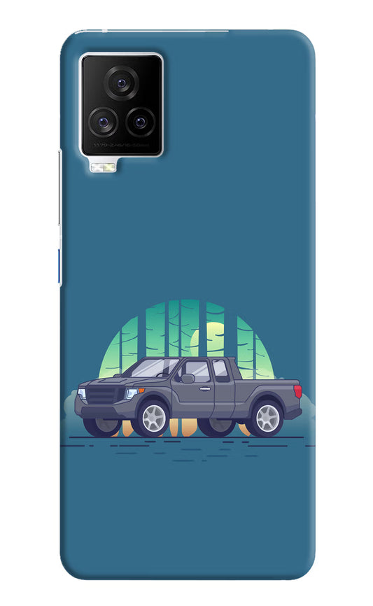 Retro Garage Vibe iQOO 7 Legend 5G Hard Case Back Cover by Casekaro