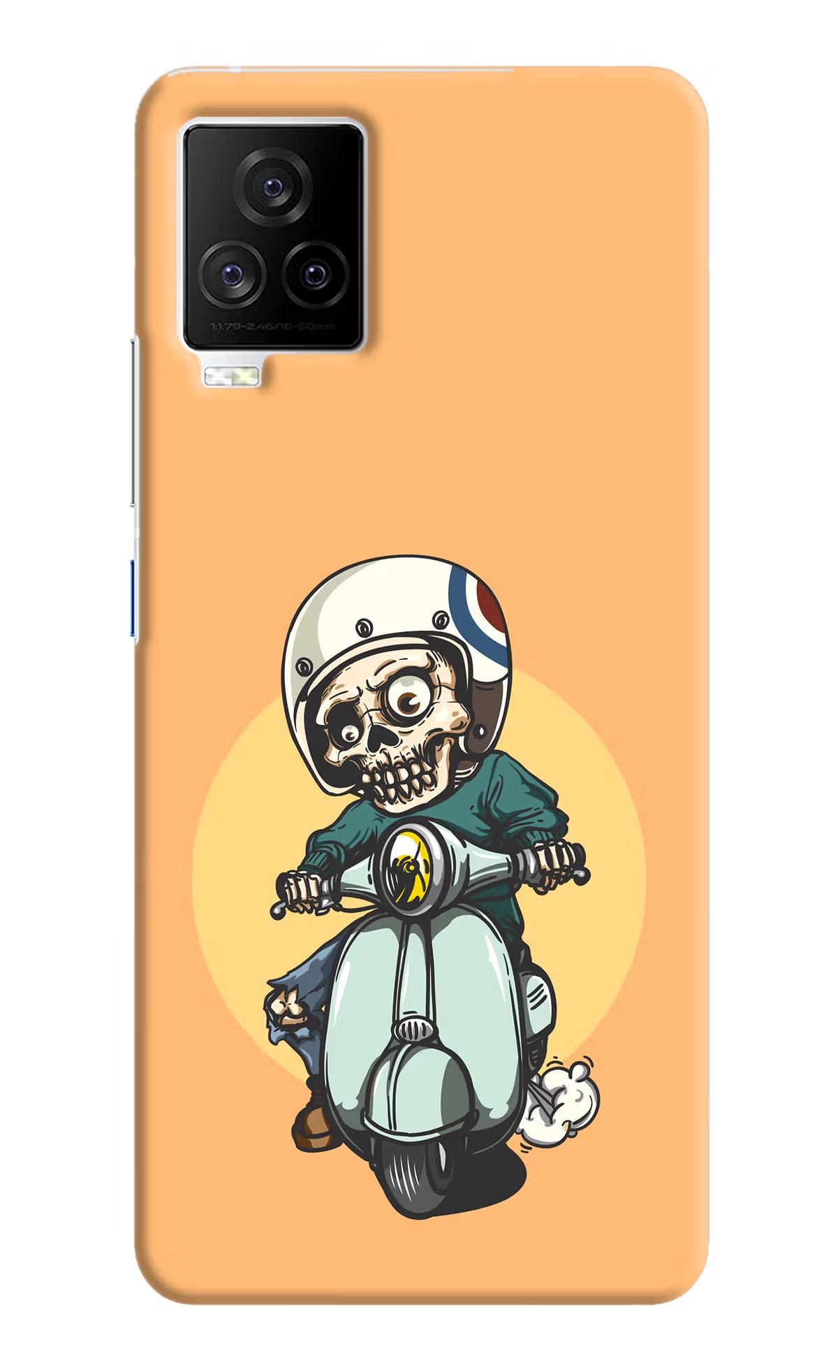 Undead Biker iQOO 7 Legend 5G Hard Case Back Cover by Casekaro