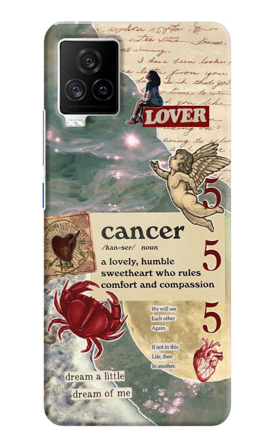 Cancer Zodiac iQOO 7 Legend 5G Hard Case Back Cover by Casekaro