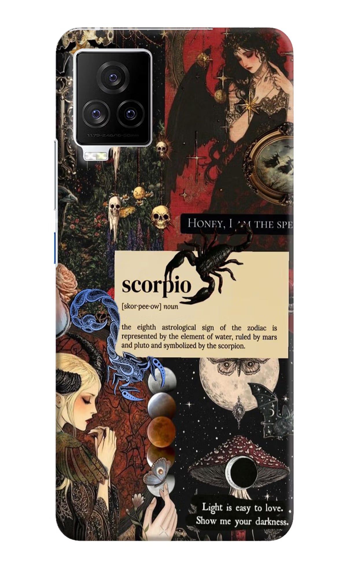 Scorpio Zodiac iQOO 7 Legend 5G Hard Case Back Cover by Casekaro
