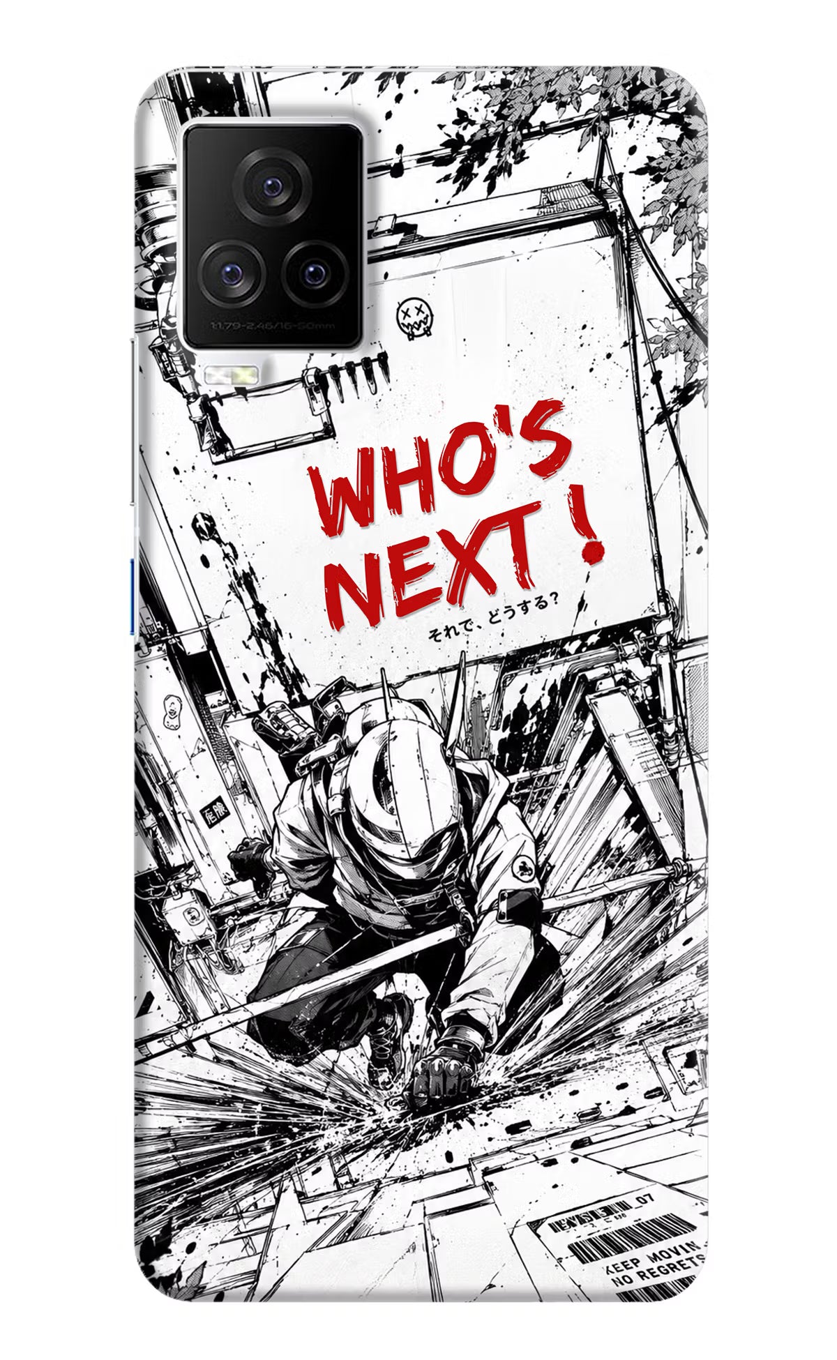 Who's Next iQOO 7 Legend 5G Hard Case Back Cover by Casekaro