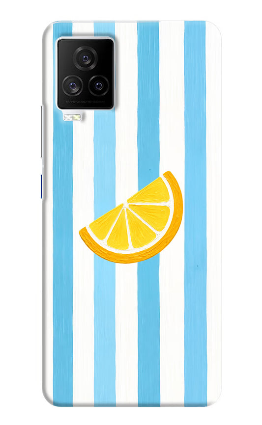 Summer Lemon iQOO 7 Legend 5G Hard Case Back Cover by Casekaro