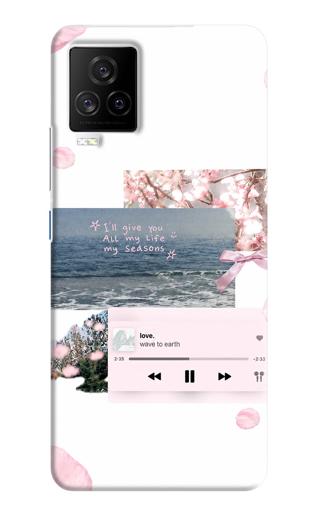 Wave to earth iQOO 7 Legend 5G Back Cover