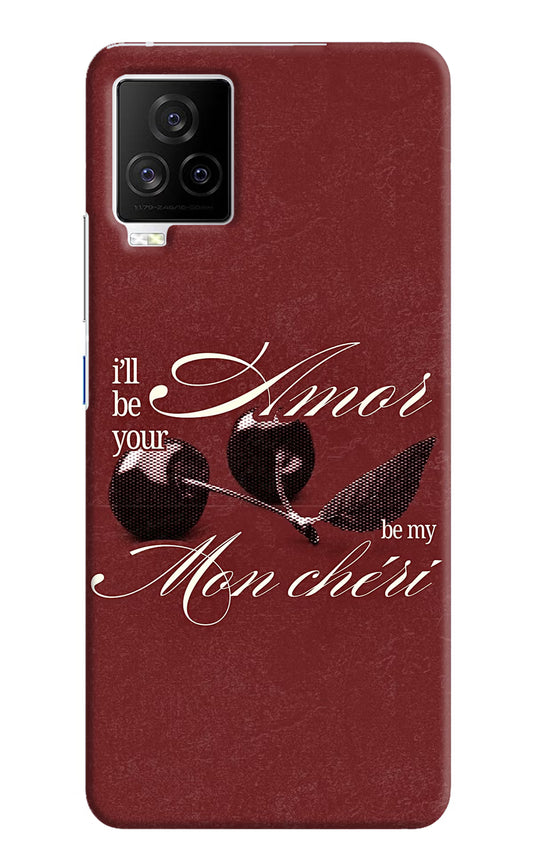 Velvet Cherry iQOO 7 Legend 5G Back Cover