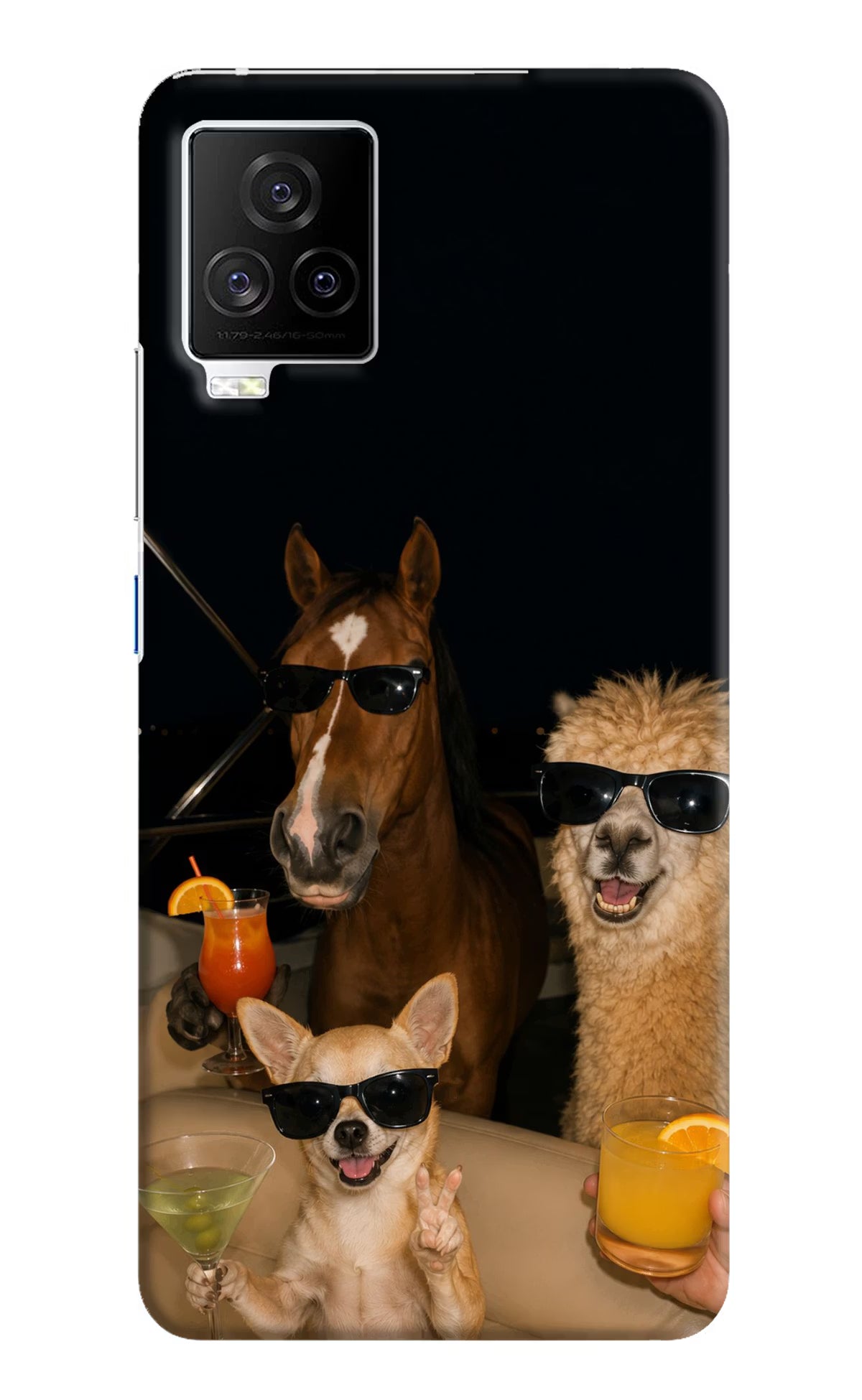 Party Squad iQOO 7 Legend 5G Back Cover