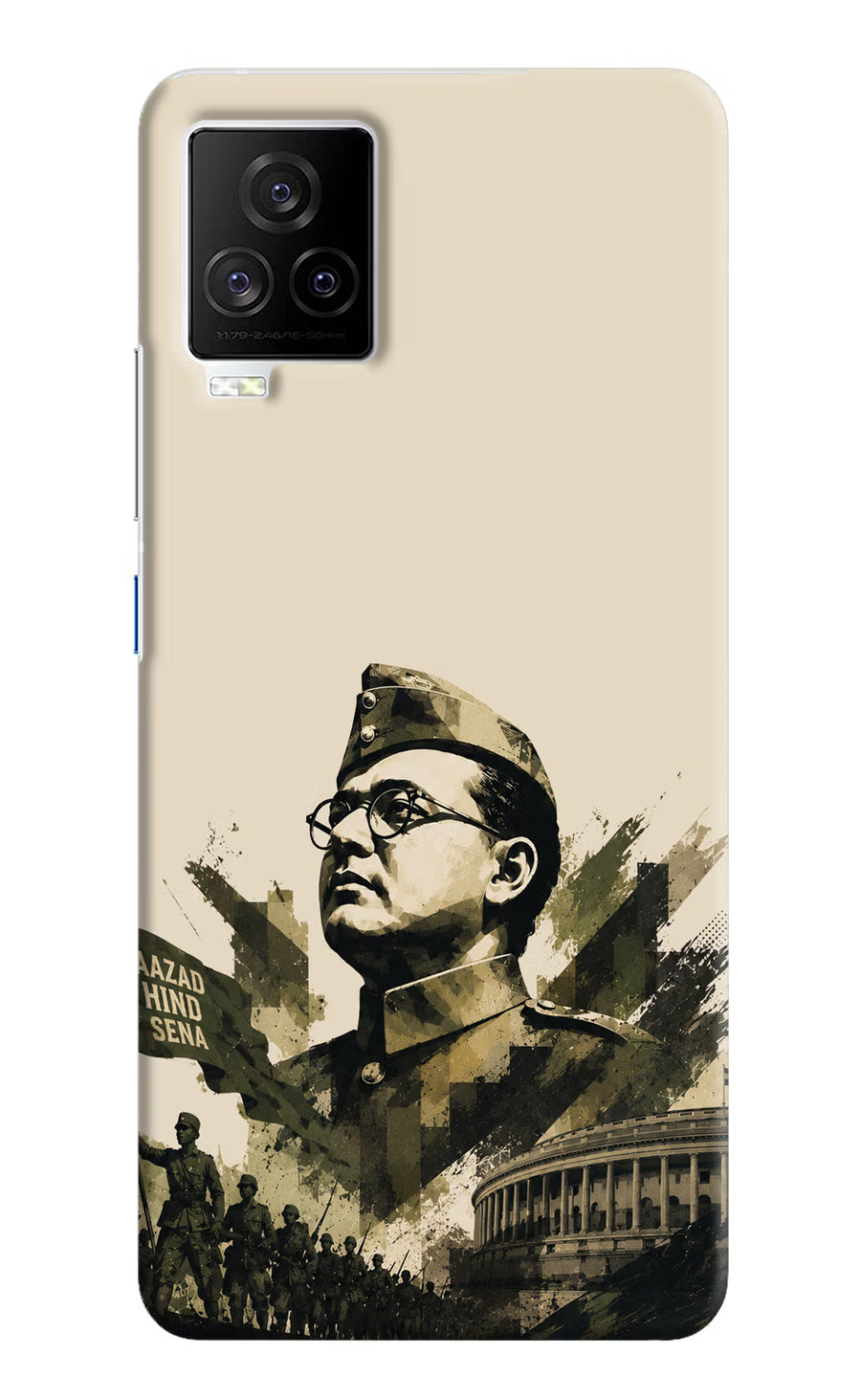 Netaji Rising iQOO 7 Legend 5G Back Cover, Hard case