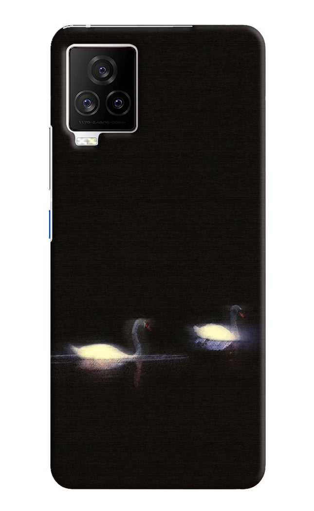 Silent Swans iQOO 7 Legend 5G Hard Case Back Cover by Casekaro