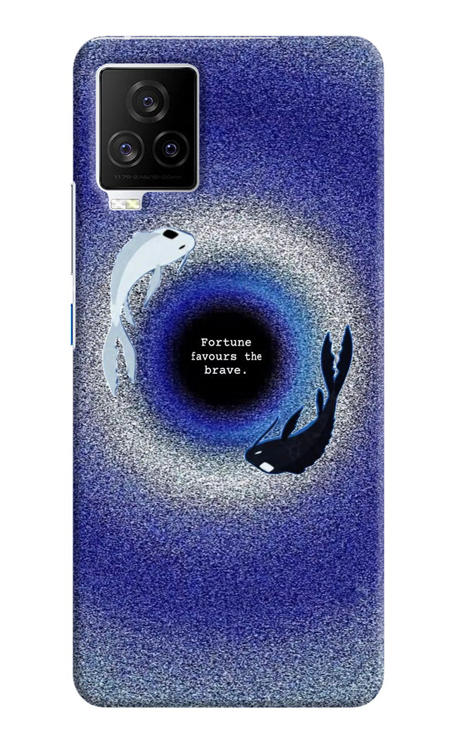 Dark Koi iQOO 7 Legend 5G Hard Case Back Cover by Casekaro