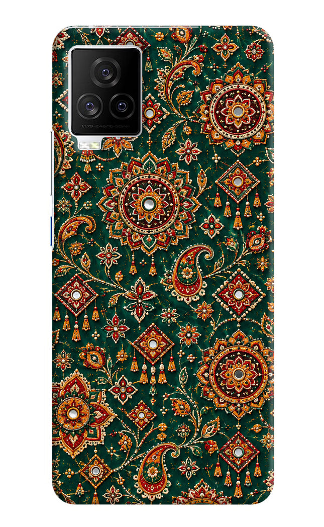 Green Pataka iQOO 7 Legend 5G Hard Case Back Cover by Casekaro