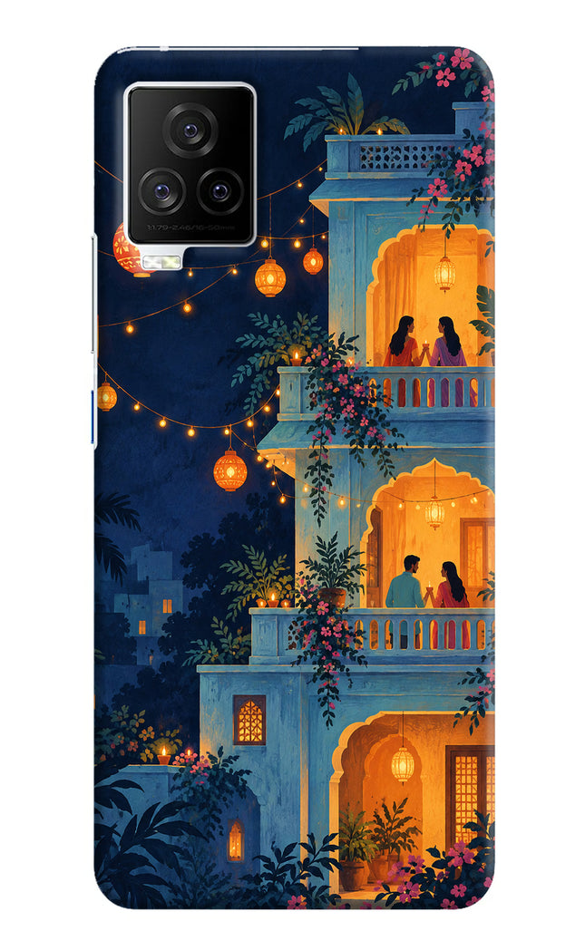 Balcony Glow iQOO 7 Legend 5G Hard Case Back Cover by Casekaro