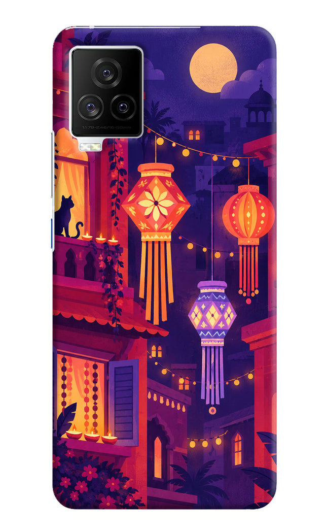Lantern Lane iQOO 7 Legend 5G Hard Case Back Cover by Casekaro