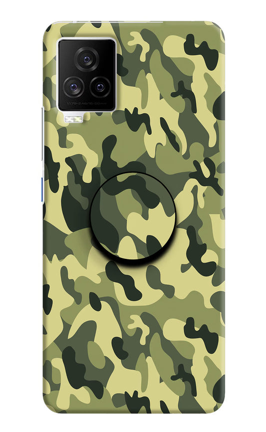 Camouflage iQOO 7 Legend 5G Pop Case by Casekaro