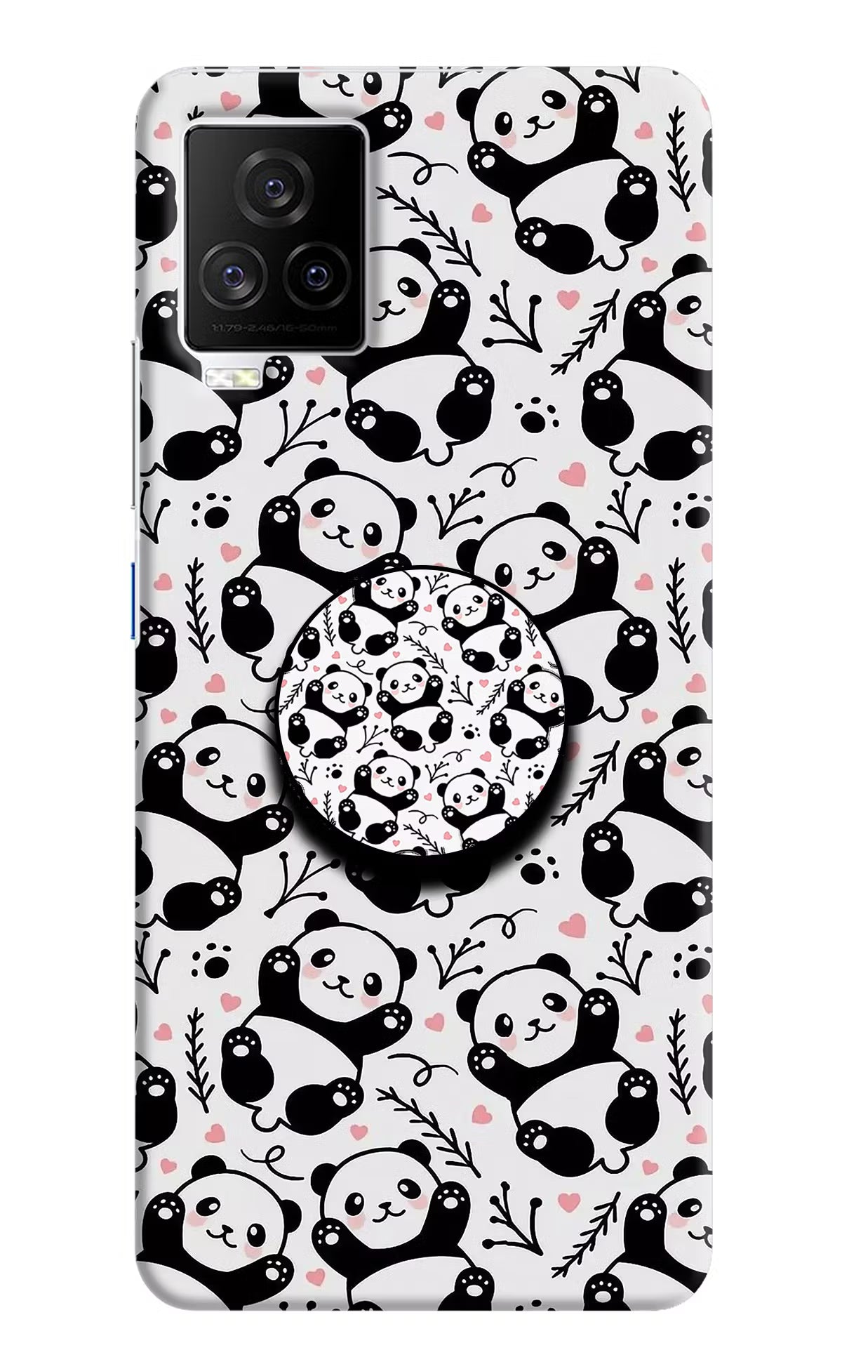 Cute Panda iQOO 7 Legend 5G Pop Case by Casekaro