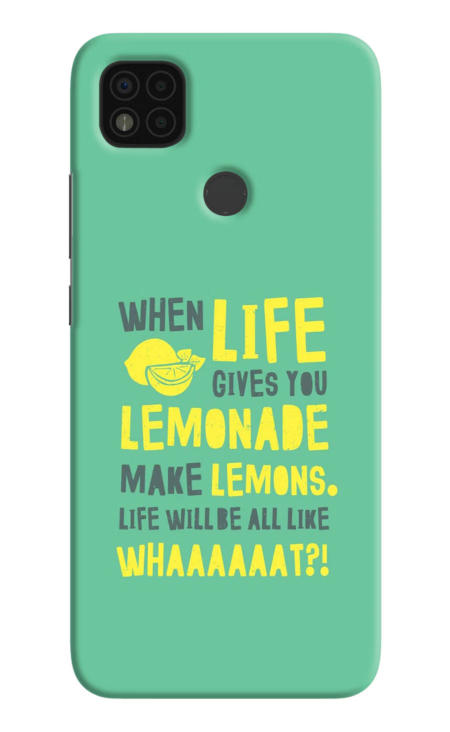 Quote Poco C31 Back Cover, Hard case