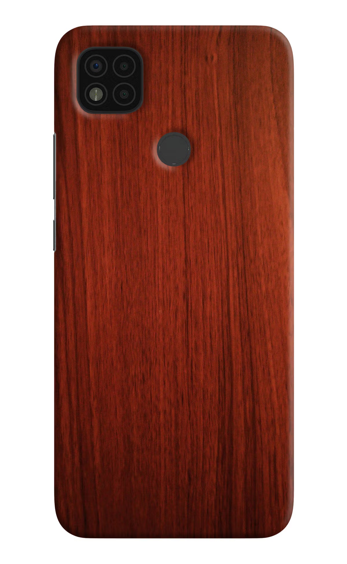 Wooden Plain Pattern Poco C31 Hard Case Back Cover by Casekaro