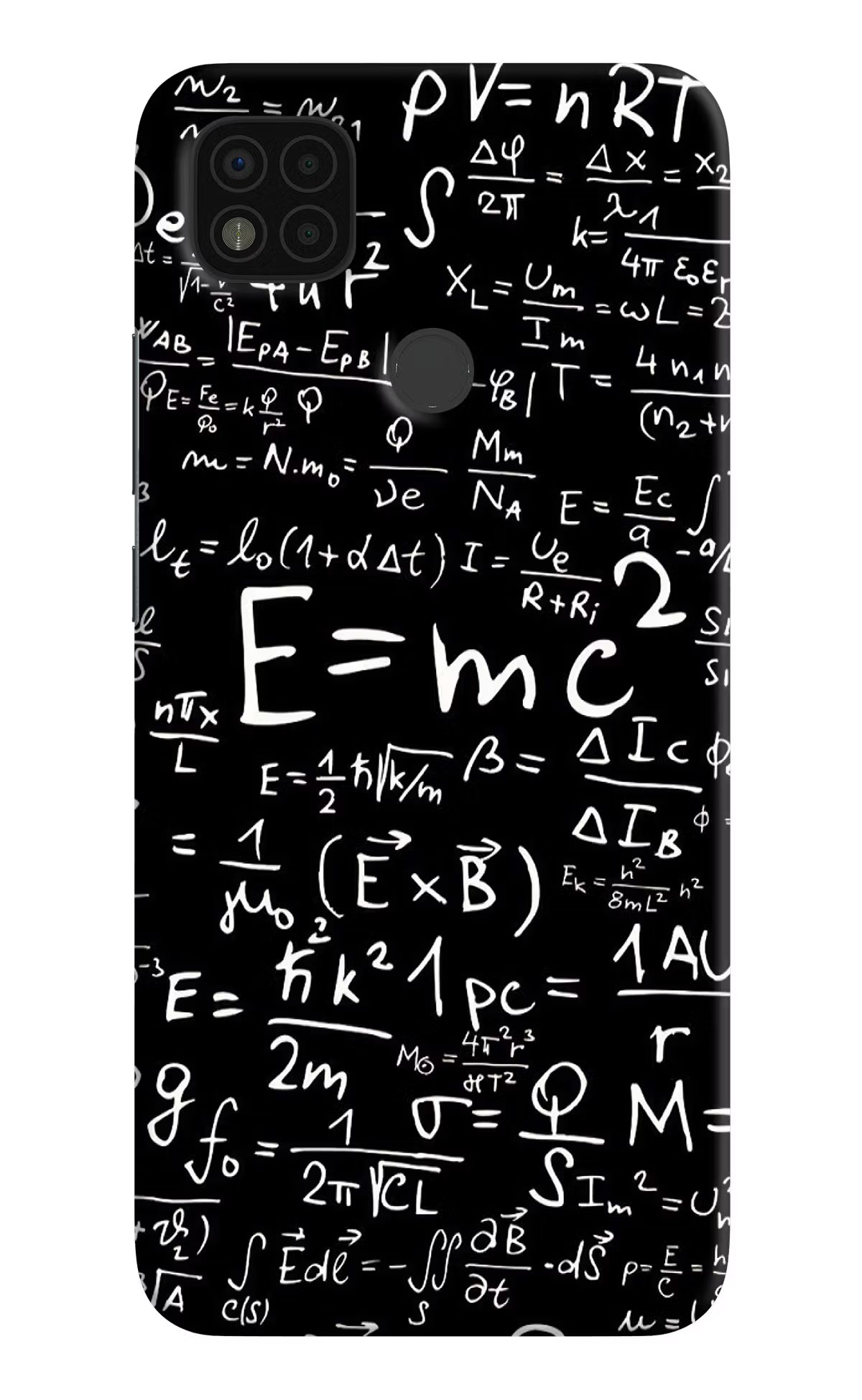 Physics Formula Poco C31 Hard Case Back Cover by Casekaro