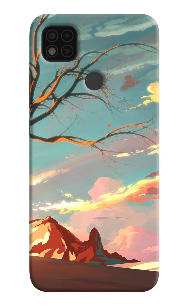 Scenery Poco C31 Hard Case Back Cover by Casekaro