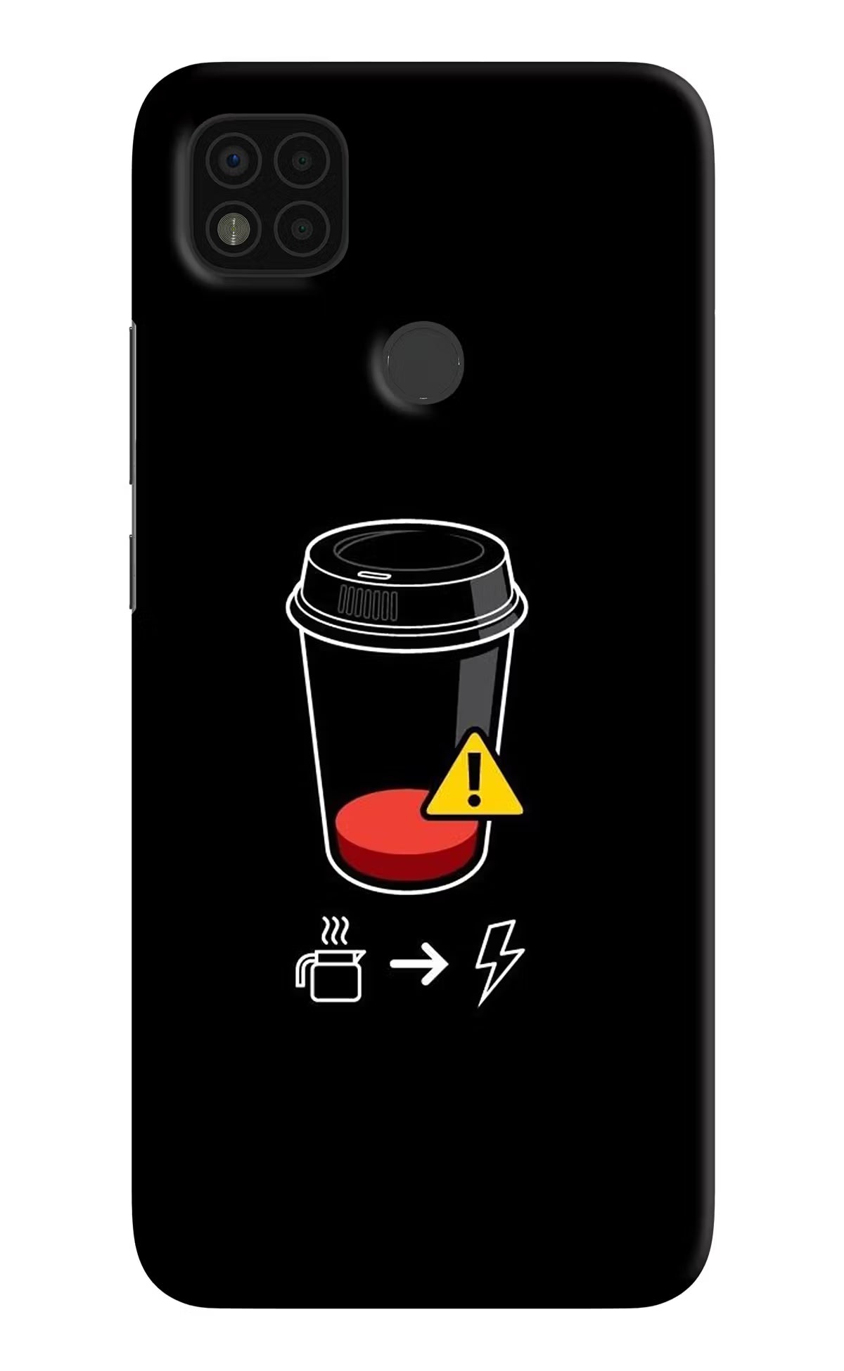 Coffee Poco C31 Hard Case Back Cover by Casekaro