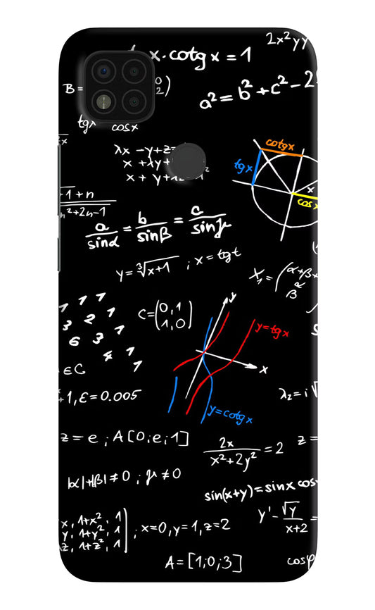 Mathematics Formula Poco C31 Hard Case Back Cover by Casekaro