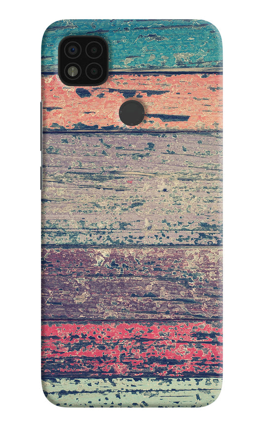 Colourful Wall Poco C31 Hard Case Back Cover by Casekaro