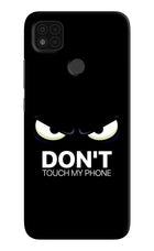 Don'T Touch My Phone Poco C31 Hard Case Back Cover by Casekaro