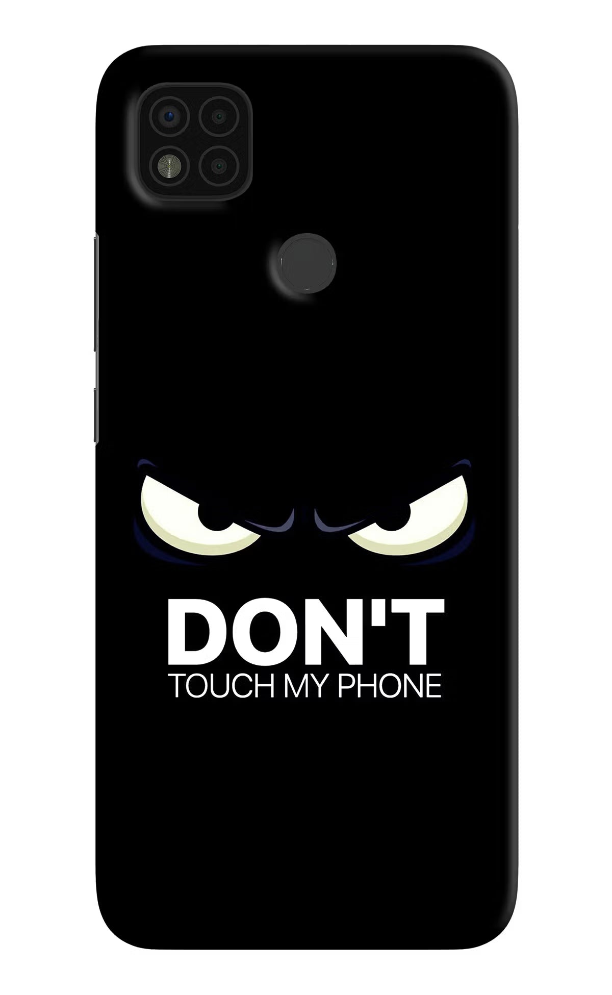 Don'T Touch My Phone Poco C31 Hard Case Back Cover by Casekaro