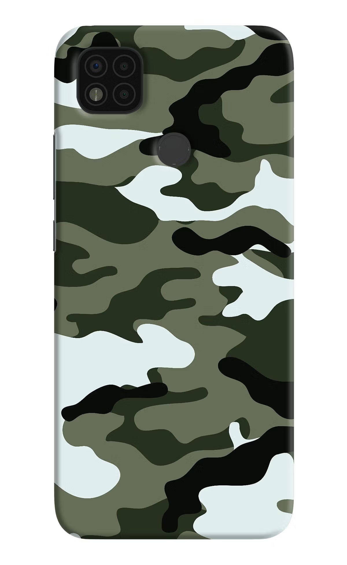 Camouflage Poco C31 Hard Case Back Cover by Casekaro