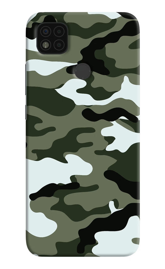 Camouflage Poco C31 Hard Case Back Cover by Casekaro