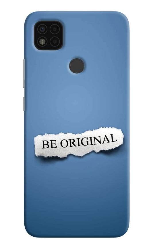 Be Original Poco C31 Hard Case Back Cover by Casekaro
