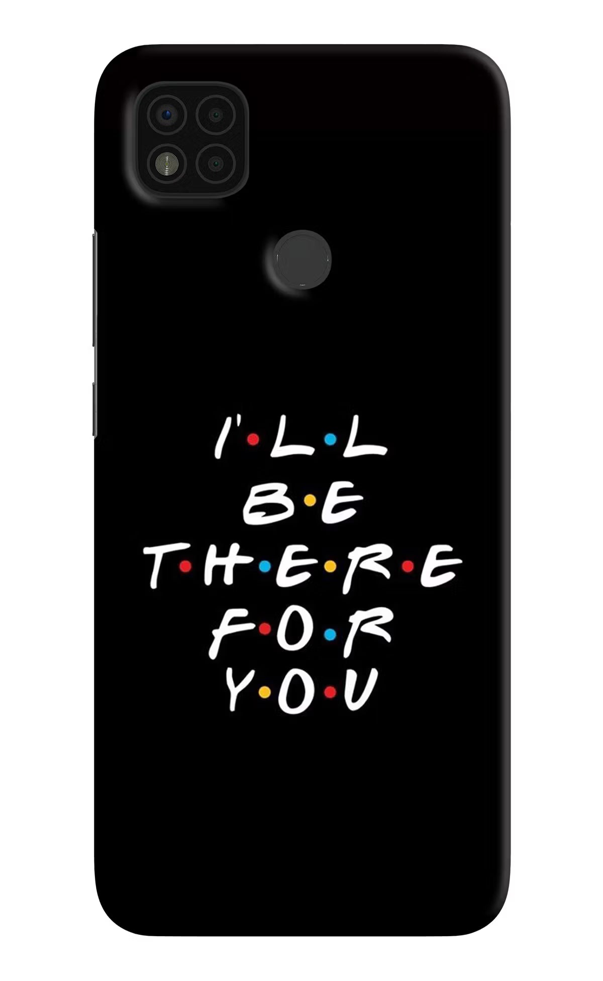 I'll Be There For You Poco C31 Hard Case Back Cover by Casekaro