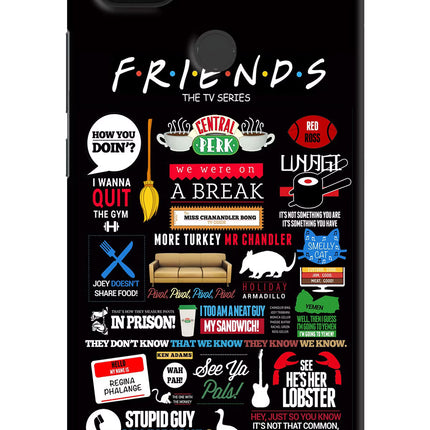 FRIENDS Poco C31 Hard Case Back Cover by Casekaro
