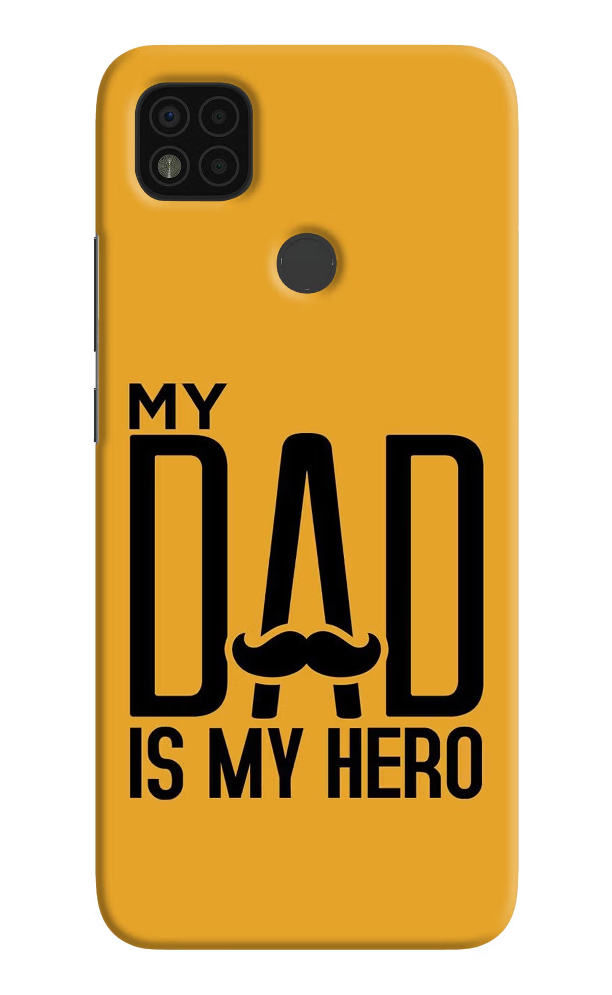 My Dad Is My Hero Poco C31 Hard Case Back Cover by Casekaro