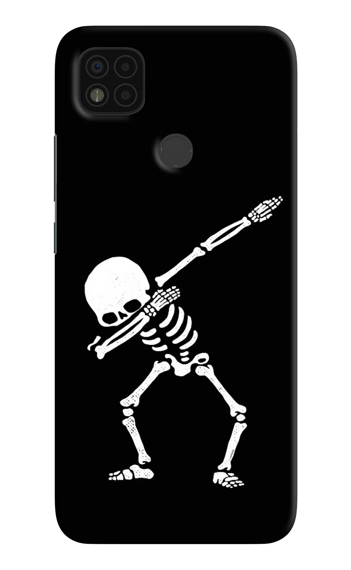 Dabbing Skeleton Art Poco C31 Hard Case Back Cover by Casekaro