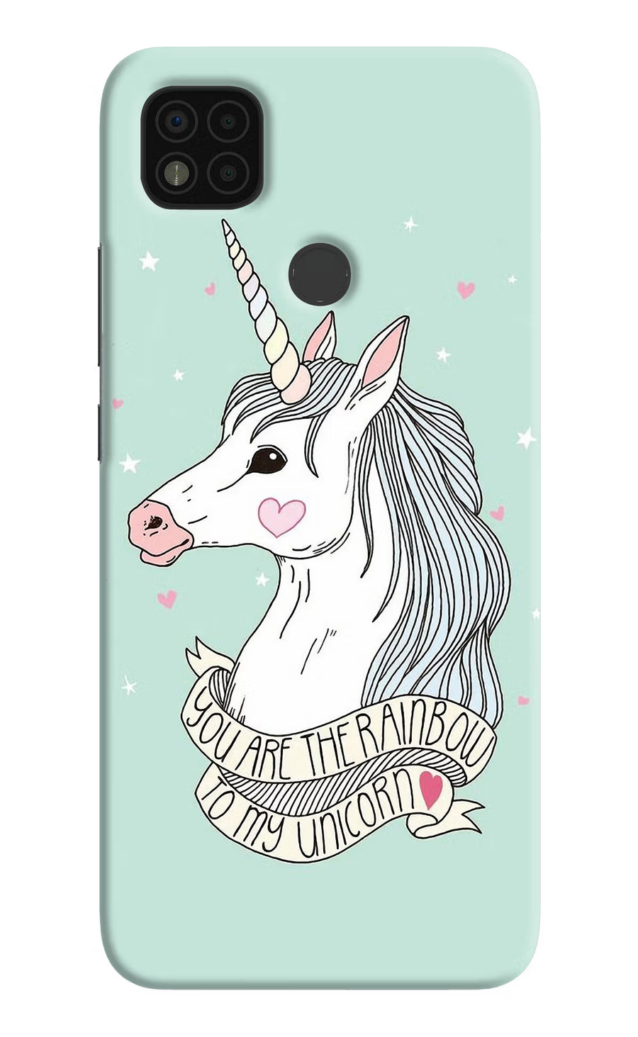 Unicorn Wallpaper Poco C31 Back Cover, Hard case