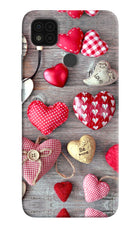 Love Wallpaper Poco C31 Hard Case Back Cover by Casekaro