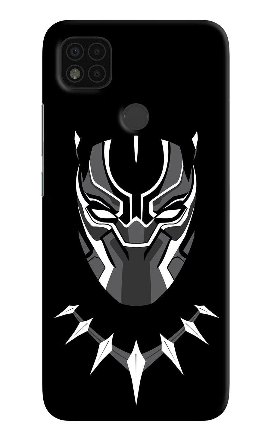 Black Panther Poco C31 Back Cover, Hard case