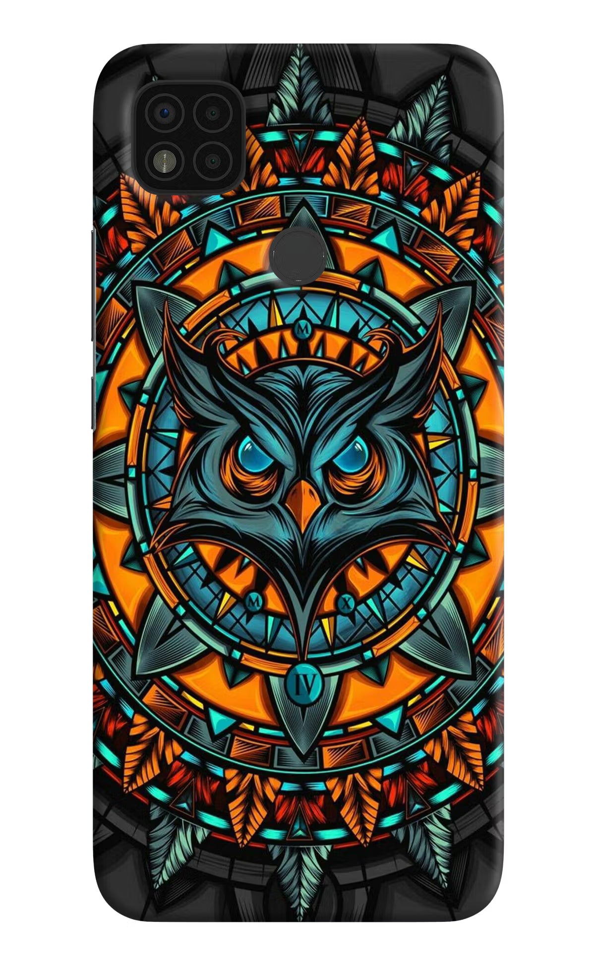 Angry Owl Art Poco C31 Hard Case Back Cover by Casekaro