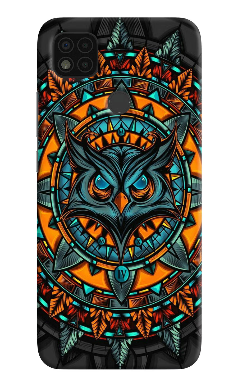 Angry Owl Art Poco C31 Back Cover, Hard case