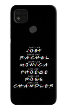 FRIENDS Character Poco C31 Hard Case Back Cover by Casekaro