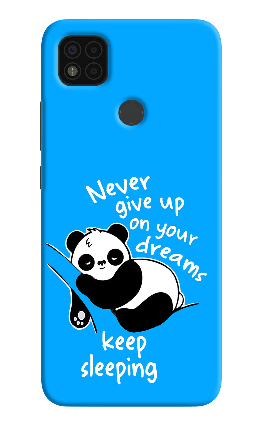 Keep Sleeping Poco C31 Back Cover, Hard case