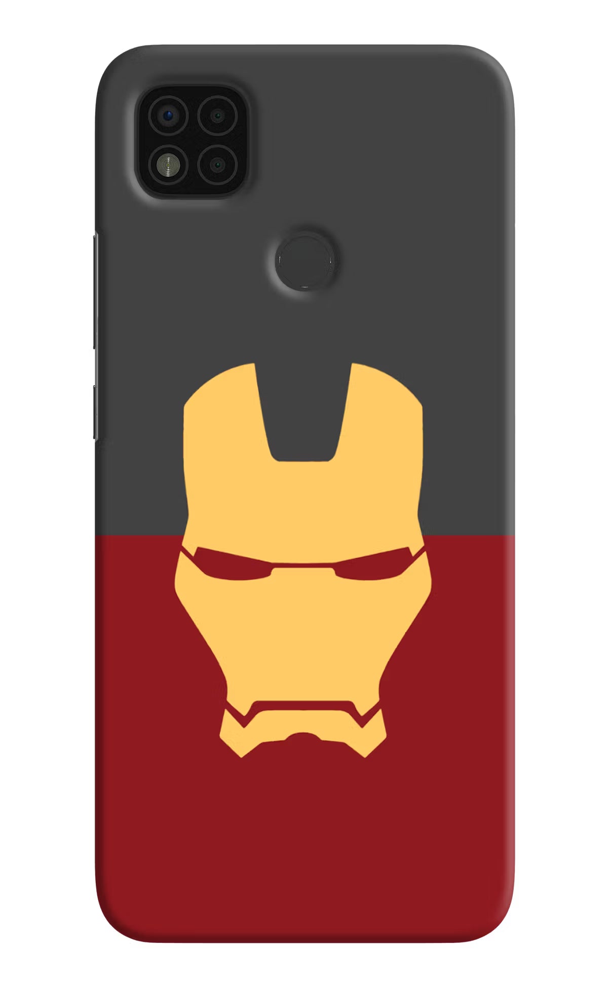 Ironman Poco C31 Hard Case Back Cover by Casekaro